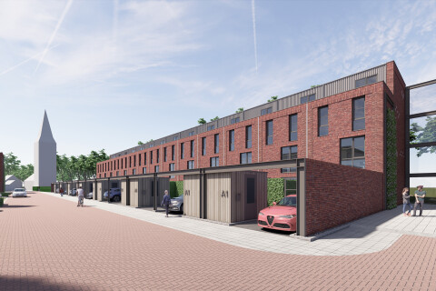 Blok A wijkzijde